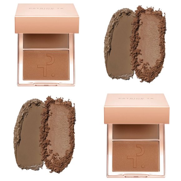 NIB ✅ Patrick TA SHE'S SCULPTED (MEDIUM) Contour & Powder Bronzer Duo ✨ BNIB - Picture 4 of 9